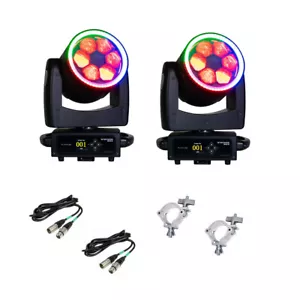Eliminator Lighting STRYKER MAX RGBW LED + FX Ring Set of 2 with Cables & Clamps - Picture 1 of 5