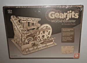 MindWare Gearjits Marble Coaster 3D Wooden Puzzle 2018 - NEW FACTORY SEALED - Picture 1 of 2