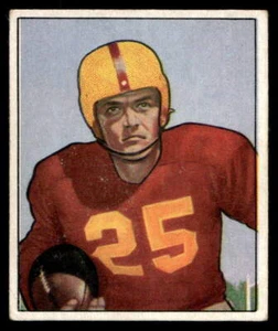 1950 Bowman #31 George Thomas RC Washington Redskins VG-VGEX - Picture 1 of 2