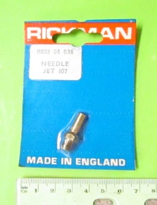 Rickman Montesa NOS 250 VR MX Amal 389 Carburetor 107 Needle Jet p/n R058 06 036 - Picture 1 of 1