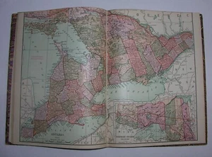 ATLAS du CANADA. Robert Rogers Ministre de Manitoba. Cartes 1912. - Picture 1 of 8