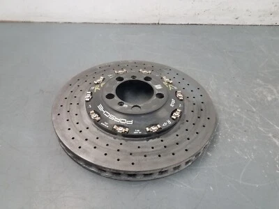 Porsche 911 GT3 991.1 2014 rotor de freno de cerámica PCCB delantero derecho - ** #3456 A4 Foto 1 de 4