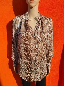 Blusa mujer niña top camiseta verano talla 34 XS nueva serpiente H&M (1304) - Imagen 1 de 5