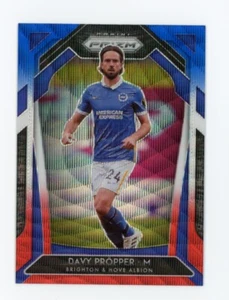Panini Prizm Premier 172 Davy Propper 2020-21 Brighton Hove Albion onda roja/azul - Imagen 1 de 1