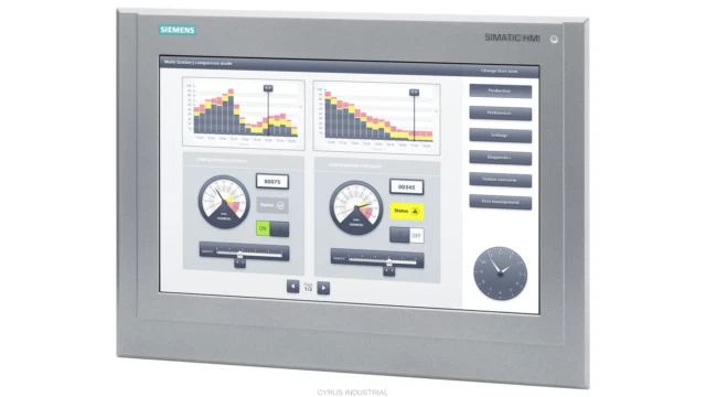Siemens 6AV2124-0QC13-0AX0 15" Operator Interface Panel