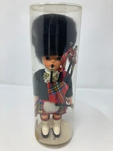 Vintage 1970's Scottish Piper Doll Made In Scotland 7.5 " Tall New - Picture 1 of 5