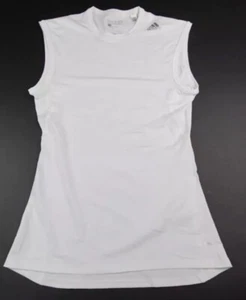 Adidas Techfit Fußball Active Lacrosse Fußball Kompression Top Herren weiß Gr. SM - Bild 1 von 4