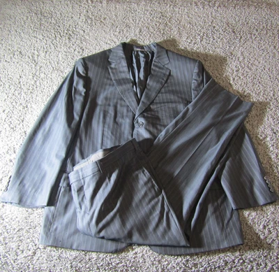 Ermenegildo Zegna Suit Mens 64 C 2 Piece Su Misura 15 Milmil Mila Blazer Sport - Image 1 of 4