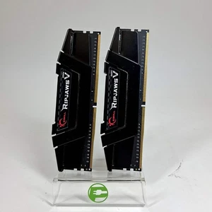 G.Skill RipJaws V 16GB (2x8GB) RAM DDR4 3200MHz F4-3200C16D-16GVKB - Picture 1 of 3