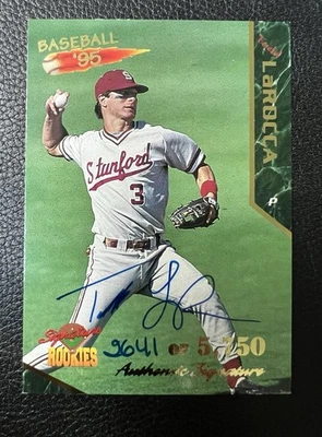 1995 Signature Rookies Baseball Auto Autograph  /5750 - Todd LaRocca - Image 1 of 4
