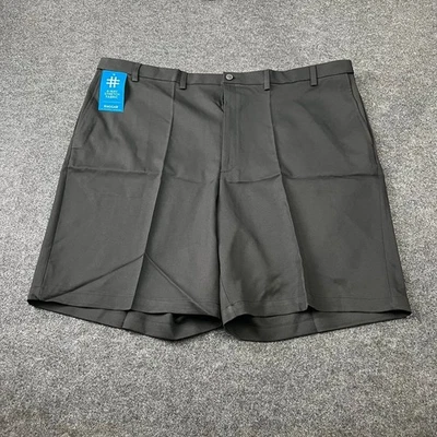 Pantalón Corto HAGGAR Big & Tall Cool 18 Pro Para Hombre Talla 50W Negro HS90438  Foto 1 de 4