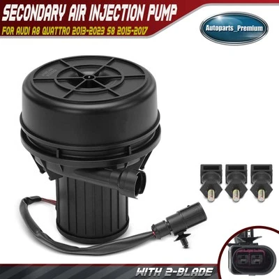Secondary Air Injection Pump w/ Mount for Audi A8 Quattro 2013-2023 S8 2015-2017 - Image 1 of 4