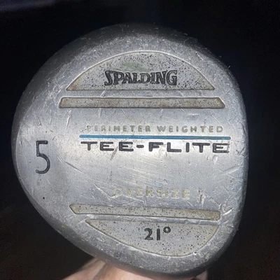 A Spalding Tee-Flite Oversize 21 Degree Ladies 5 Wood Golf Club. Right Handed  - Image 1 of 4