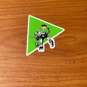 Voltron / GoLion - GREEN LION 3" vinyl sticker - Picture 1 of 2