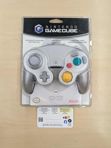 Mando Oficial Nintendo GameCube Platino Plateado *SELLADO DE FÁBRICA/DE COLECCIÓN* - Imagen 1 de 5