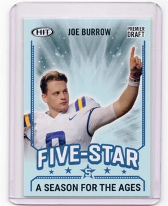 2020 Sage Hit - Five-Star Joe Burrow #92 Blue (RC) - Picture 1 of 2