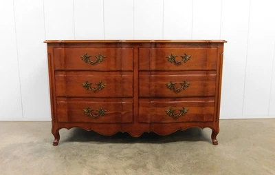 John Widdicomb Country French Style Mahogany Double Dresser - Image 1 of 4