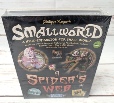 Small World A Spider's Web Expansion NIS Days of Wonder Board Game - Image 1 of 4