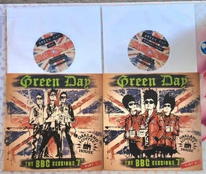 Green Day The BBC Sessions 7" Part 1 White/2 Purple Vinyls Okaland Coffee House - Picture 1 of 3