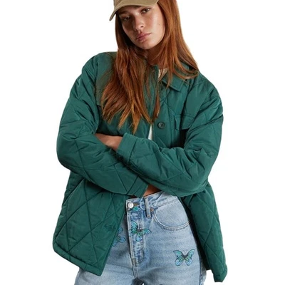 Стеганая куртка LA Hearts на пуговицах XS/S - Изображение 1 из 4