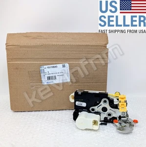 **NEW GM® Genuine Parts** 15110643 OEM FRONT DRIVER SIDE Door Lock Latch Assemb - Picture 1 of 9
