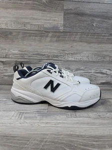 New Balance 624 Zapatos Para Hombre Talla 16 6E Blanco Azul Marino Tenis de Entrenamiento MX624WN2 - Imagen 1 de 13