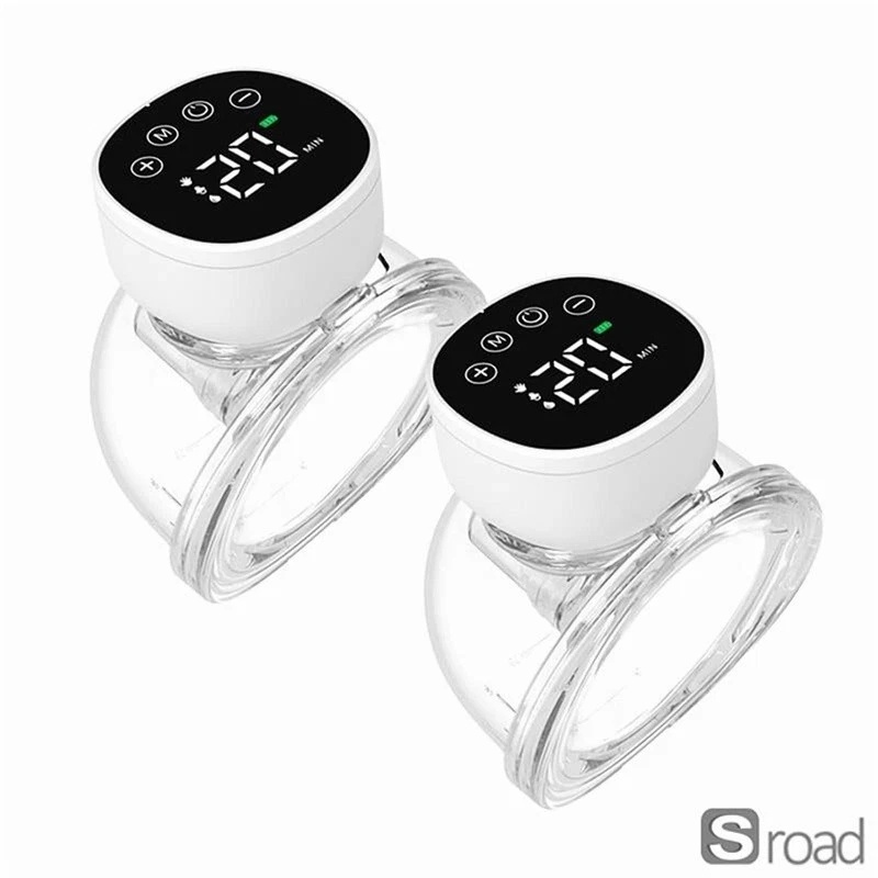 Hands Free Wearable Breast Pump, 3 Modes 9 Suction Levels, 180ML Electric Pump - Image 1 of 4