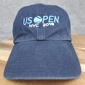 US Open Hat Cap Strap Back Blue Tennis New York City 2019 '47 Brand Mens - Picture 1 of 8