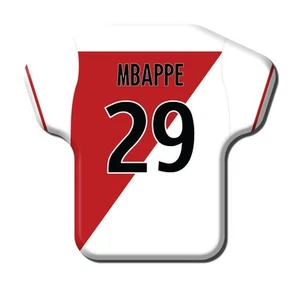 Calamita Simile a T-Shirt Calcio Stagione 2016/2017 Monaco 29 Kylian Mbappe - Picture 1 of 9