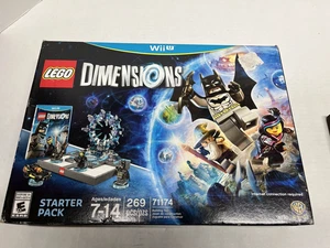 New LEGO Dimensions Batman Starter Pack Nintendo Wii-U Video Game 269 pieces NIB - Picture 1 of 2