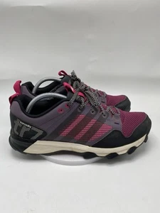 adidas Shoes Women Size 10 Kanadia TR7 Purple Athletic Trail Running 4163 - Picture 1 of 12