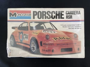 Nuevo Precintado Monograma 1/24 Porsche 911 Carrera RSR Modelo Kit Nº 2107 - Imagen 1 de 5