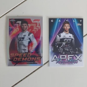 Lot von 8 Pierre Gasly Karten. Inklusive 2 Einsätzen. - Bild 1 von 3