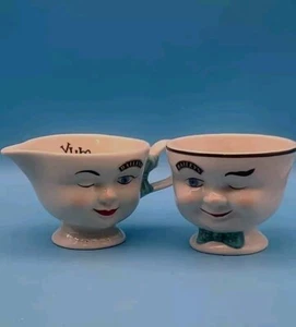 BAILEYS Irish Cream YUM Winking Eye Face Cream And Sugar Limited Edition 1996 - Picture 1 of 11