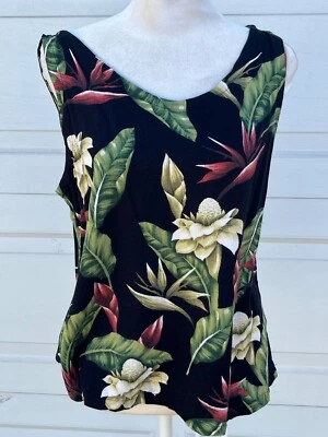 Женский кокосовый бриз тропический гавайский вискоза бак M - Изображение 1 из 3