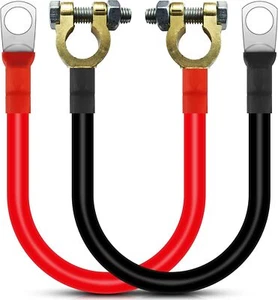 50cm Battery Inverter Cable with Battery Terminals Connectors 12V 110KV for Auto - Picture 1 of 9