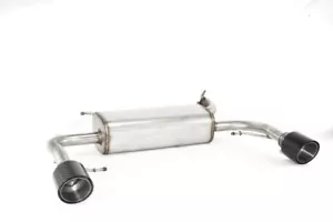 Doppio Scarico INOX e carbonio Suzuki Swift Sport III 2006->2010 Ulter O 100 mm - Imagen 1 de 3