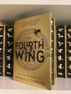 **RAR** FOUR WING REBECCA YARROS Sprayed Edges 7 Dragons #Special Edition - Bild 1 von 12