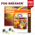 H1 OSRAM FOG BREAKER Bulbs Globe Lamp DuoBox (x2) 2600K YELLOW Look 62150FBR-HCB