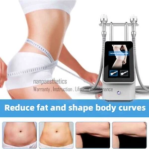 2 Handles Cryo Machine Face Body Skin Tightening Fat Freezing Body Slim Sculpt - Picture 1 of 23