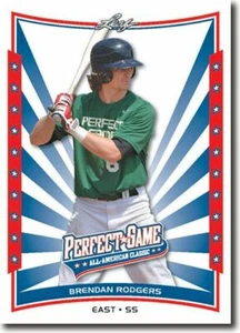 5-Count Lot BRENDAN RODGERS 2014 Leaf Perfect Game All-American Classic Rookies - Picture 1 of 1