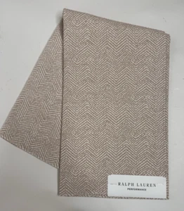 Ralph Lauren Performance 24"X25" Tela Remanente "Gerard Herringbone" Color Shell - Imagen 1 de 7