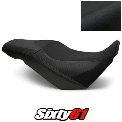 Funda Asiento Suzuki V-Strom 650 2017-2021 2022 2023 2024 Negra Luimoto Tec-Grip Foto 1 de 2