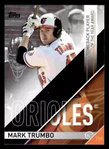 2017 Topps MLB Awards Mark Trumbo #CBP-1 - Baltimore Orioles - Picture 1 of 2