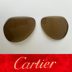 Genuine Vintage Cartier Vendome Sunglasses Lenses Pair BR92 M554 56D/G