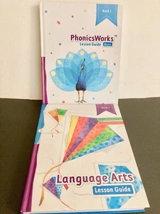 Language Arts Book 1 and Phonics Works Book 1 - Great Condition - Picture 1 of 6