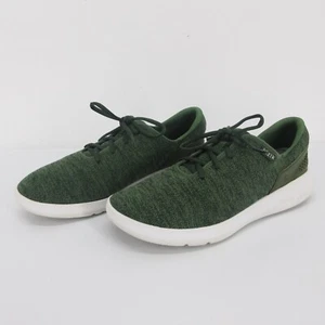 Kizik Madrid Eco Knit Shoes Mens Size 10 Green Hands Free Sneakers - Picture 1 of 10