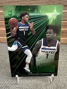 2020-21 Chronicles Essentials Green Anthony Edwards Rookie RC Timberwolves #203