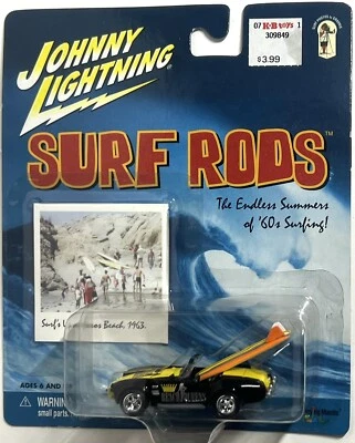 Johnny Lightning Surf Rods Beach Queens NEW/VHTF - image 1 of 2