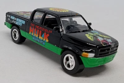 Johnny Lightning '96 Dodge Ram Marvel Incredible Hulk Tampo Loose Diecast 1:64 - Image 1 of 4